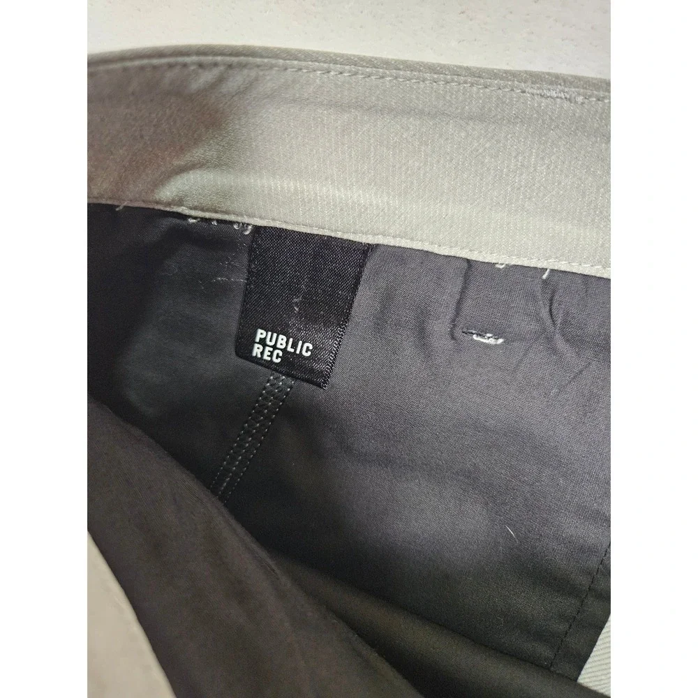 Public Rec All Day Every Day Shorts Mens 32 Grey Performance Stretch Golf Tech